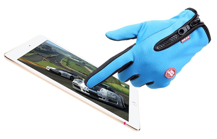 Luvas impermeáveis para motociclismo, 3 cores, ideal para homens e mulheres, luvas de esqui, snowboard e motocicleta, touch screen, neve, à prova d&#39;água, windstopper