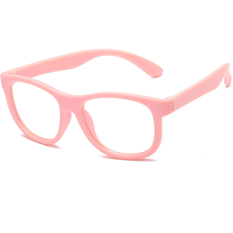 WarBlade freundlicher Gläser Blau Licht Blockieren Gläser Junge Mädchen Computer transparent Brillen freundlicher Optische Rahmen Brillen UV400: Rosa