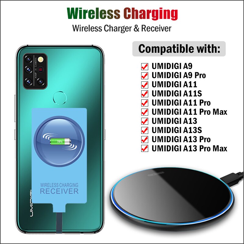 Qi Wireless Charger & Receiver for UMIDIGI – Grandado