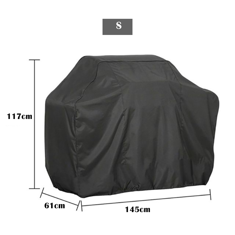 8 Maten Buiten Barbecue Hoes Stof En Waterdichte Weber Zware Barbecue Hoes Regen Proof Buiten Barbecue Cover Rond: Marineblauw