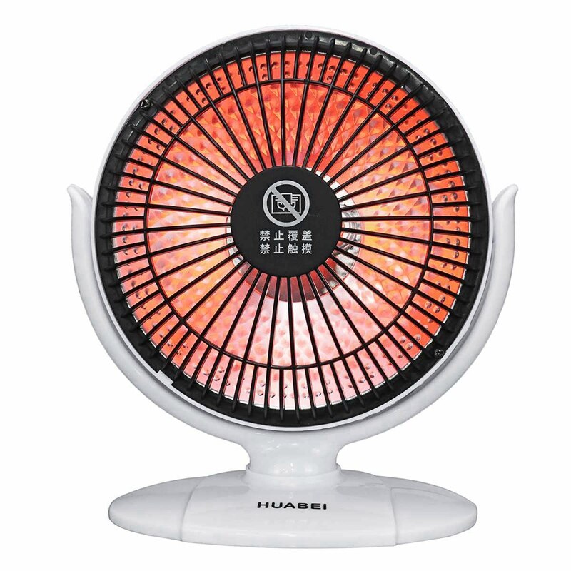Mini Home Heater Infrared Portable Electric Air Heater Warm Fan Desktop for Winter Household Bathroom US Plug