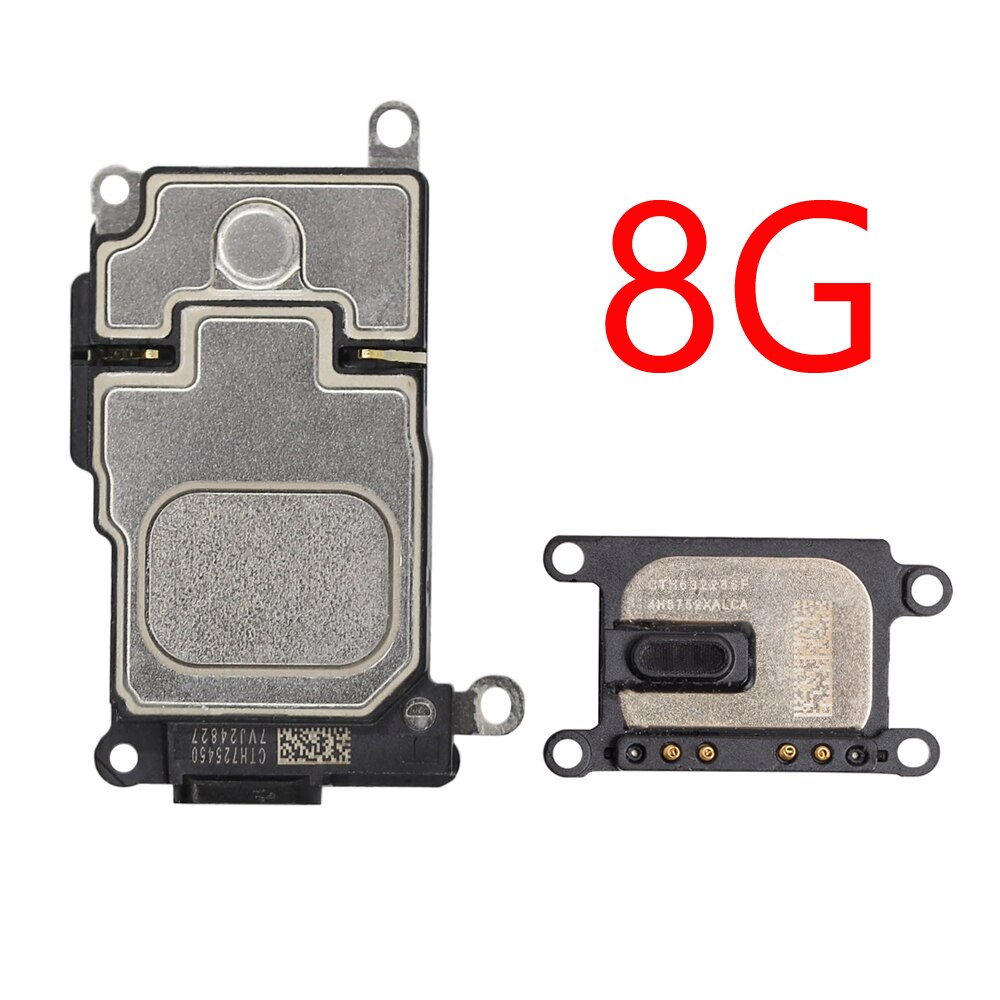 LoudSpeaker + earpiece Flex Cable for iPhone 7G 8G 7 Plus 8 Plus Loud Speaker Sound Ringer Buzzer inner Ringtone Parts