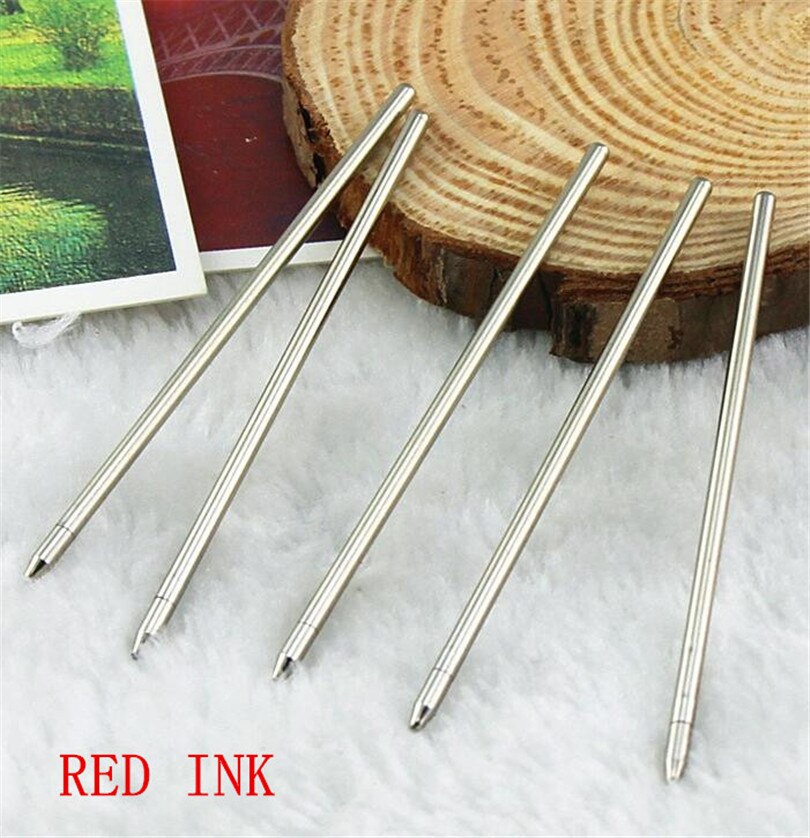thumbnail: Zwarte Metalen Balpennen 5-Pack - 2-in-1 Met Capacitieve Stylus, Intrekbaar & Persoonlijk Cadeau
