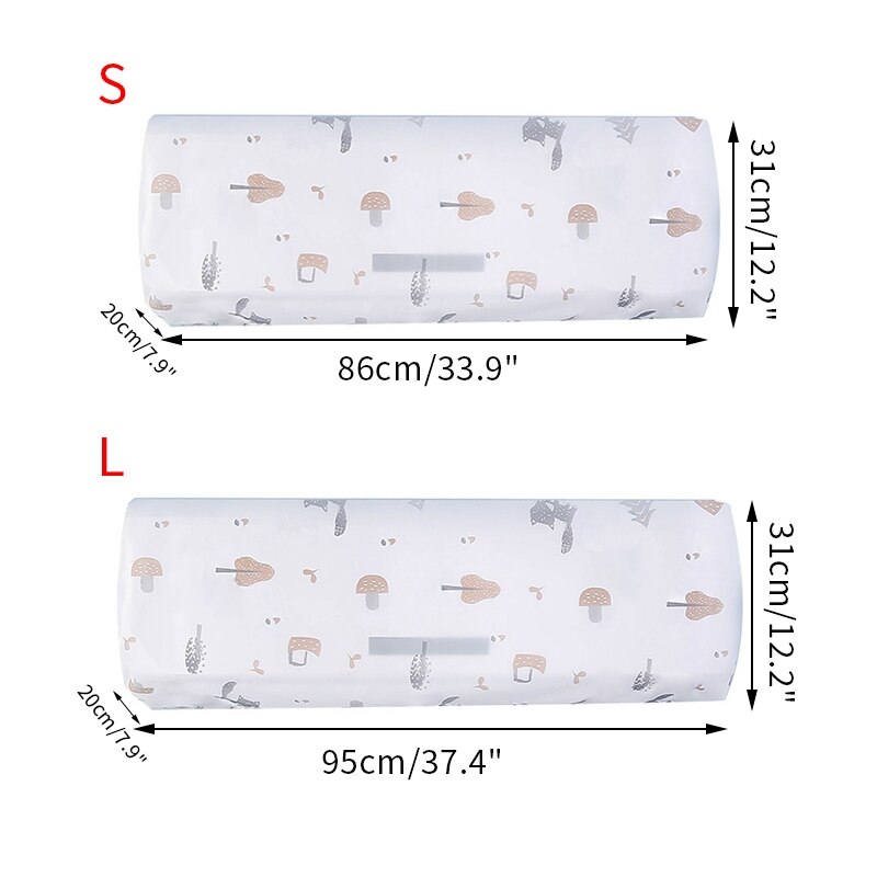 Fundas para aire acondicionado a prueba de polvo funda de aire acondicionado para funda protectora de cobertura completa bolsa de almacenamiento casa cubierta de limpieza
