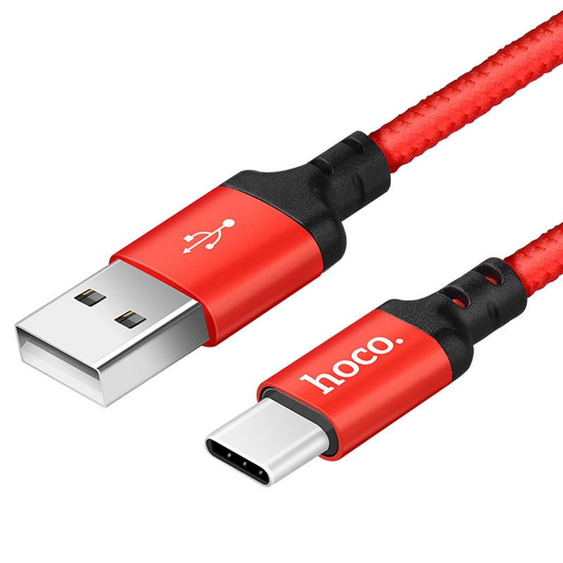 Hoco 1m 2m USB Tipo C Cavo per Samsung S10 S9 Rapido Cavo di Ricarica USB C di Ricarica Veloce per Huawei P30 Xiaomi USB-C Filo del Caricatore