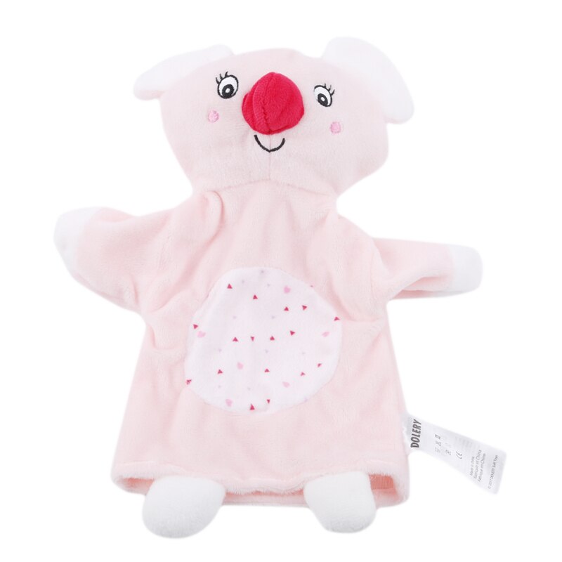 Peluche bébé dessin animé animal koala marionnette à main petite enfance interaction parent-enfant gants jouet bébé accessoires de narration