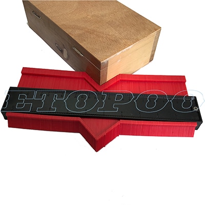 120mm 150mm 250mm Plastic Profile Contour Gauge Deep Decorating Template Tiling Skirting Laminate Profile Wood Shape