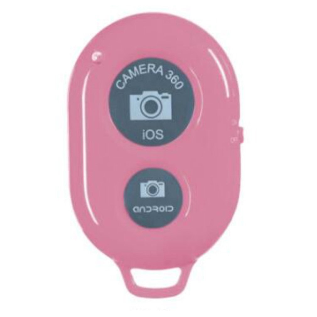 Afstandsbediening Draadloze Selfie Android Ios Systeem Mobiele Telefoon Selfie Artefact Sluiter Afstandsbediening: Pink