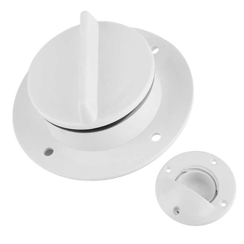Transom Drain Plug Nylon Drain Universal Transom Drain Scupper Valve Deck Mount Bung Stopper Marine Boat Accessories Scupper