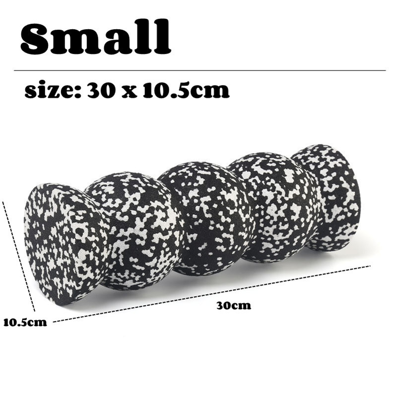 Yoga Foam Roller Golvend-Vorm Epp Fitnees Massage Roller Voor Triggerpoint Therapie Myofasciale Release Nek Been Pijn relief: Blauw