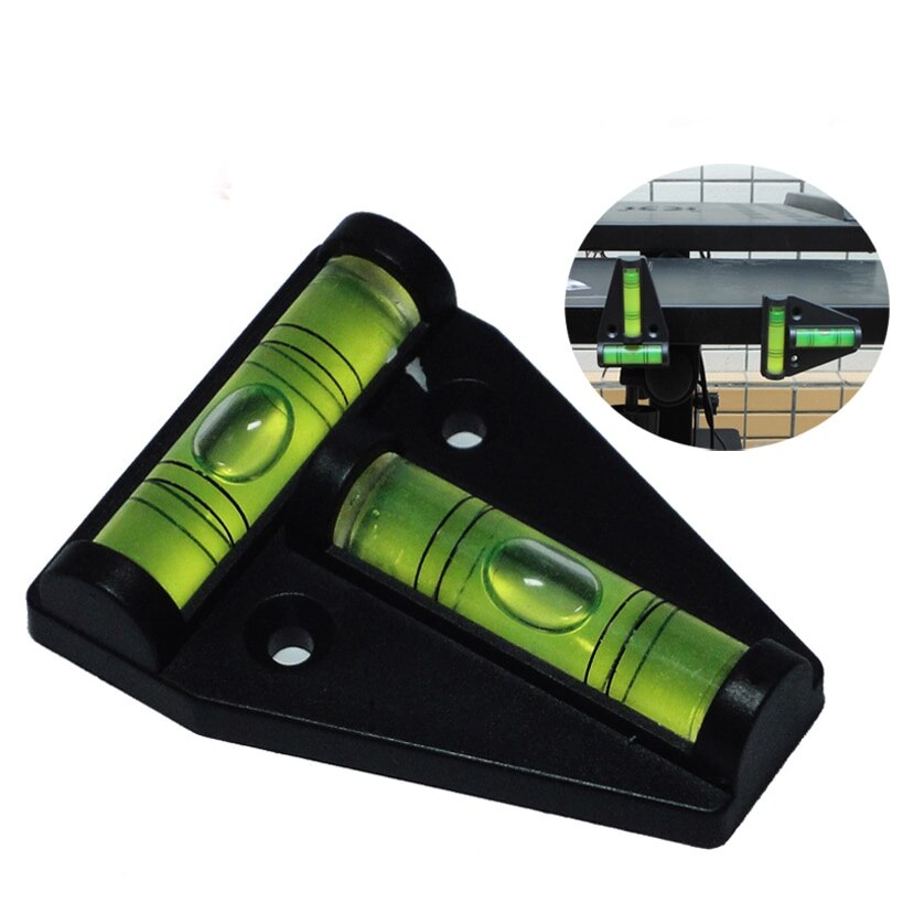 Mini Spirit Level Measurement Instrument Measuring Tools Triangular 1PC Bubble Shell Supplies T-Type Spirit Level
