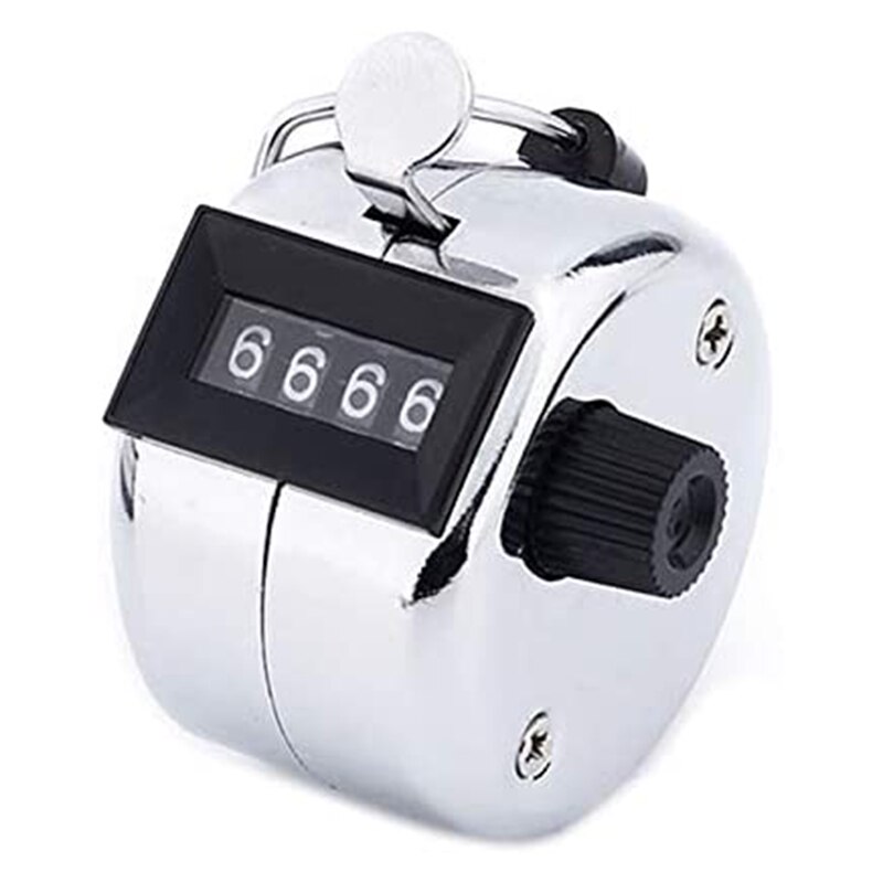 Plastic Counter Manual Mechanical Ring with Ring Counter Box Manual Four-Digit Counter