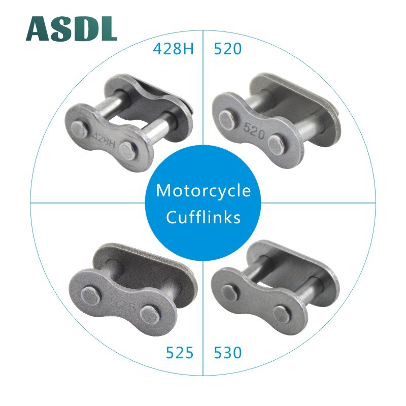 Motorcykel kæde spænde ringled 428h 520 525 530 kædeforbindelseslås # y