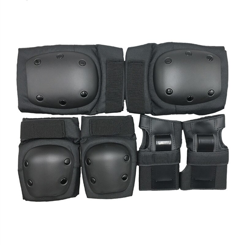 Kids Adult 7pcs/set Skating Protective Gear Elbow Knee Pads Helmet Skateboard Ice Skating Roller Knee Protector Sports Safe