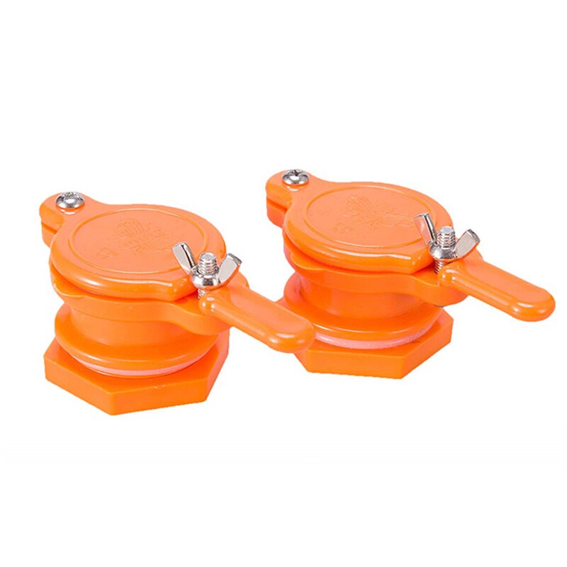 Honey Container For Regulating A Flow Of Plastic Flowing Into The Small Honey Bee-Valve Faucet Extraction Tool Bottling