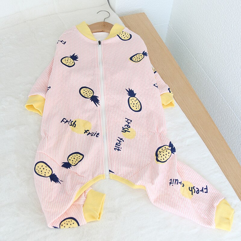 Large dog pajamas Dog warm pajamas Big four-legged dog costume Golden retriever bulldog big dog clothes