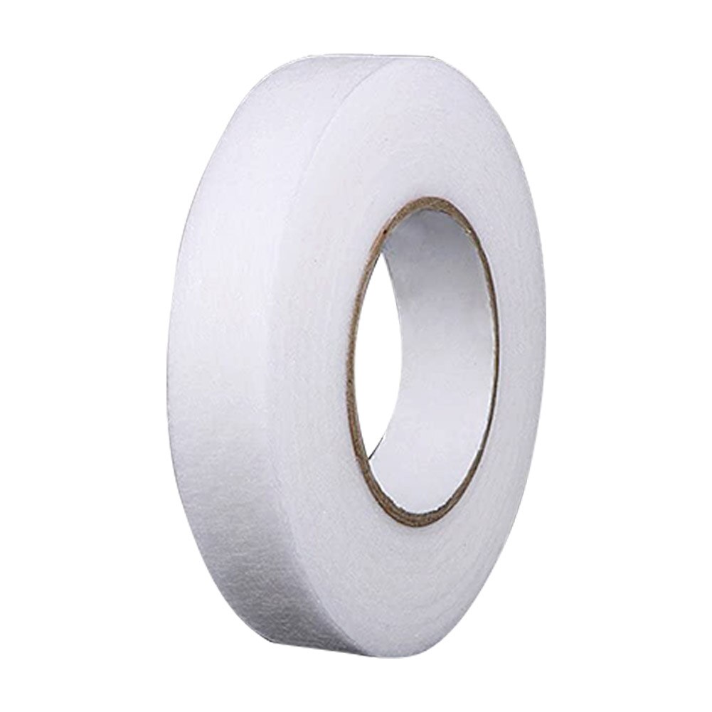 70 Yards/Roll Diy Zoom Tape Geen Naaien Web Naaien Stof Fusing Voor Kleding Zelfklevende Dubbelzijdige Ijzer op Craft Stitch Hekserij: White 3.0cm