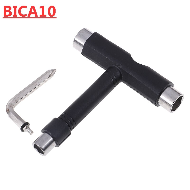 2 pieces/set of multifunctional skateboard and roller skating T tool all-in-one spanner high repair tool: Default Title