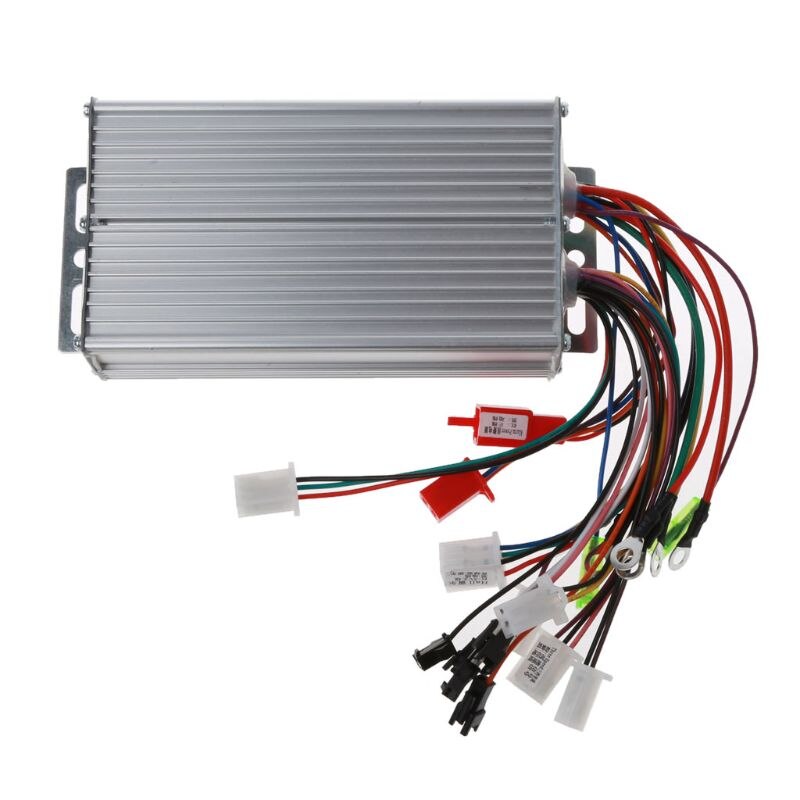 36V-48V 500W 12 Pijp Draad Borstelloze Motor Controller Voor Elektrische Fiets Driewieler Fiets E-bike Scooter Dual Mode Sensor