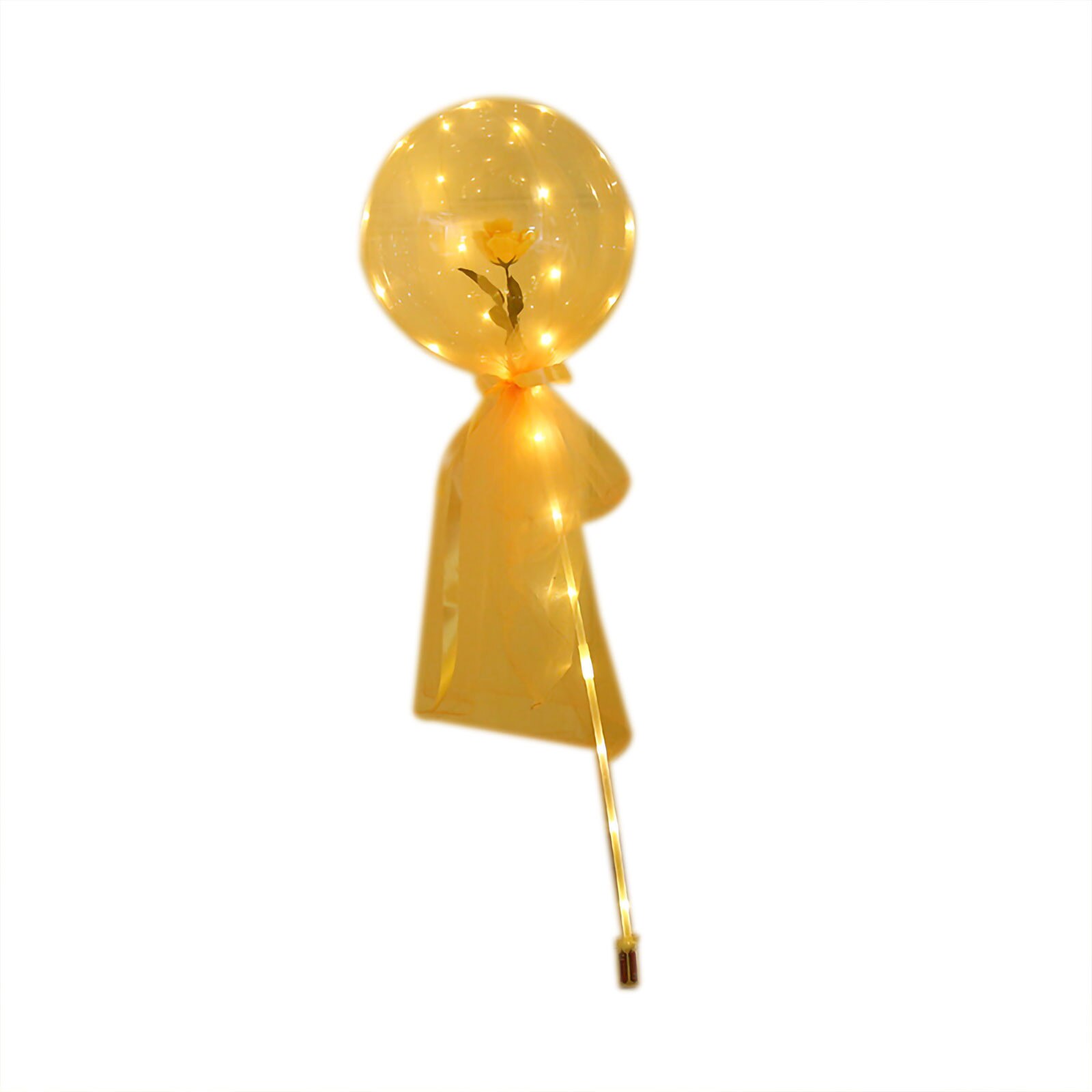 LED Licht Ballon Stock Geburtstag Party Dekorationen freundlicher Klar Ballons Globos Stehen Halfter Hochzeit Dekor Ballon Liefert