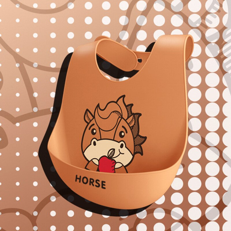 Baberos impermeables para bebé alimentación de silicona toalla para bebé recién nacido serie del zodiaco Baberos para bebé ajustable diferentes estilos de Baberos: 1