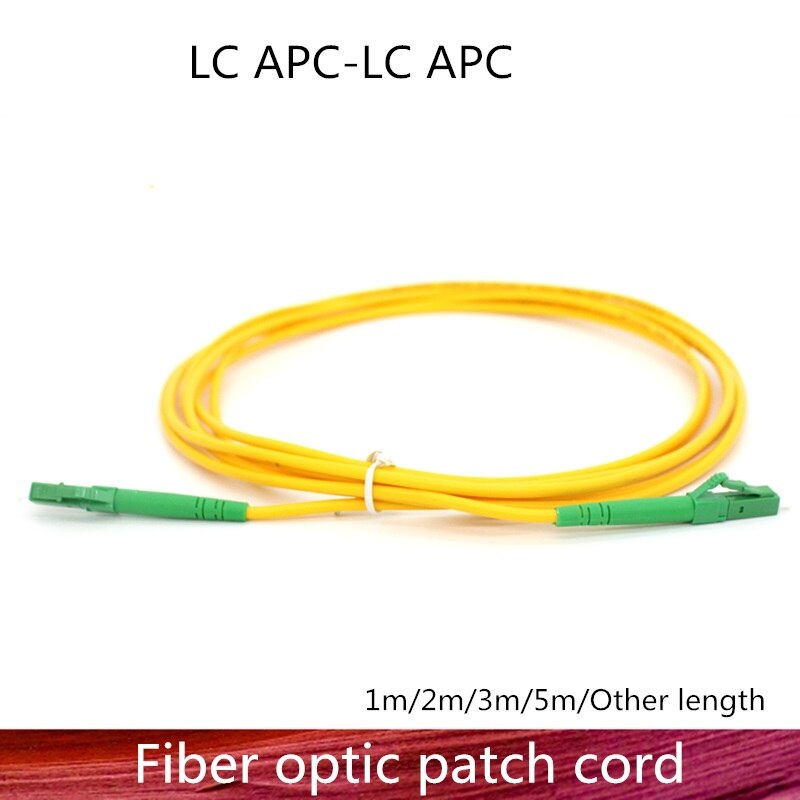 LC/APC-LC/APC Fiber Optic Patch Cord Cable LC-LC 1/3/5/10/20/30M Jumper Single Mode Simplex 2.0mm Fiber Optical Parch Cord