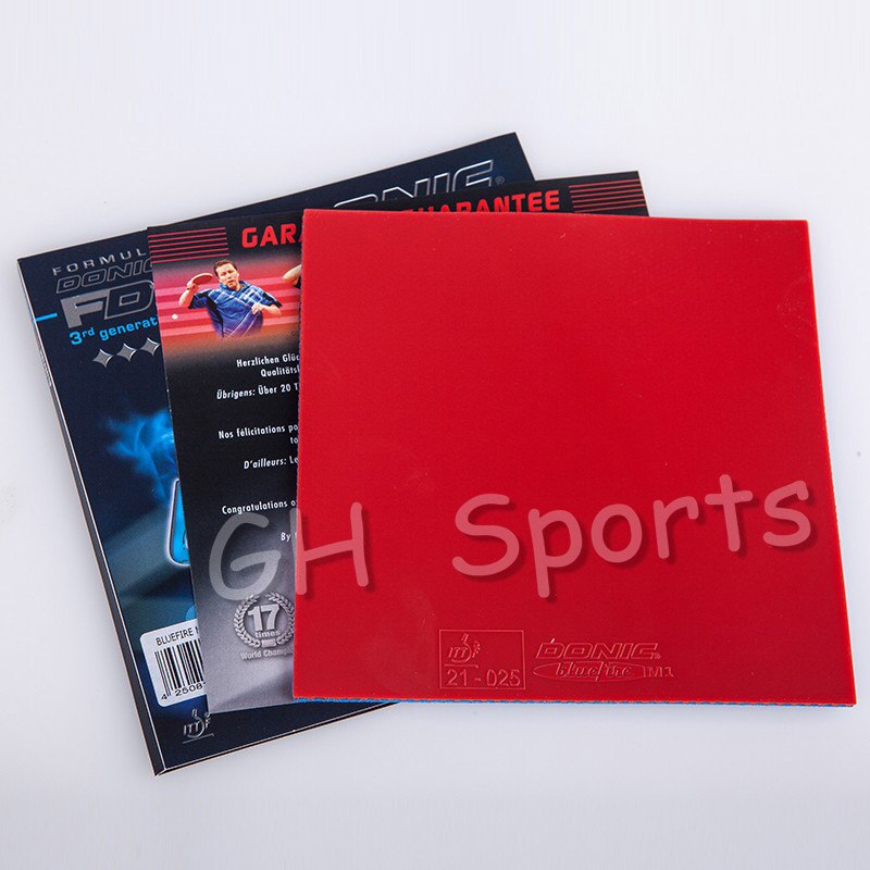 Donic Original Blue fire M1/M2/M3 Bluefire Pips-in BLUE SPONGE Table Tennis Rubber Strong Spin Pimples In Ping Pong Rubber