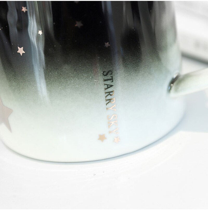 Licht Luxe Geschilderd Goud Keramische Mok, Koreaanse Stijl Roze Mokken, sakura Koffie Cup Creatieve Mokken Business Kantoor Cup Drinkware