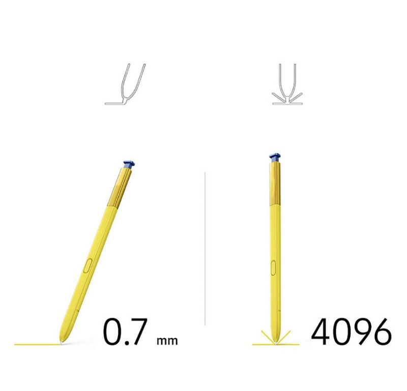 1 stücke Für Samsung Galaxis Hinweis 9 S Kuli Stift Hinweis9 N960 N960F N960P berühren Stift Ohne Bluetooth Funktion