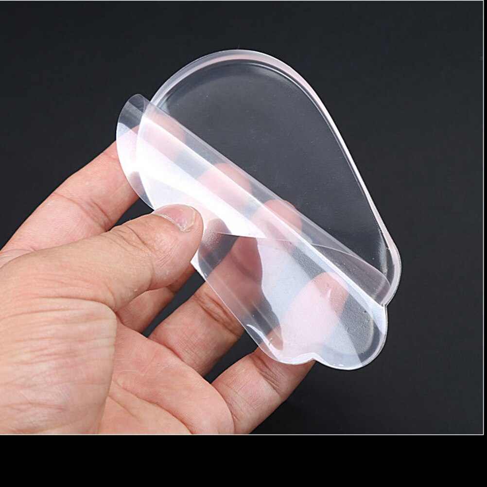 1 Paar Orthopedische Inlegzolen Zachte Siliconen Hak Pads Transparante Lift Insert Pads Voor O/X Benen Correctie (maat S/L)