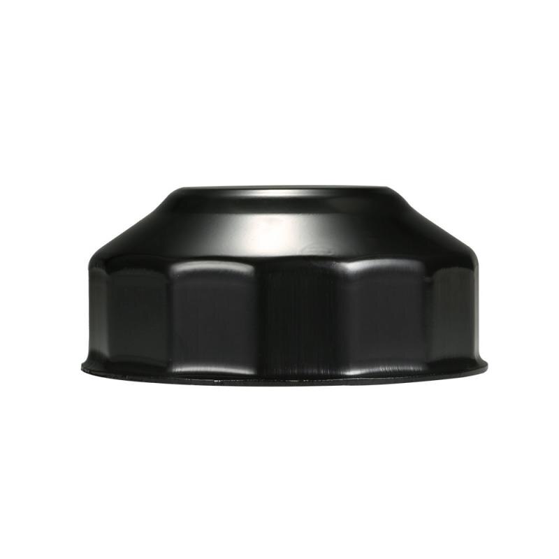 Black Steel 76mm 16 Flutes Car Oil Filter Cap Type Wrench Remover Tool Durable Automobiles Filters For BMW
