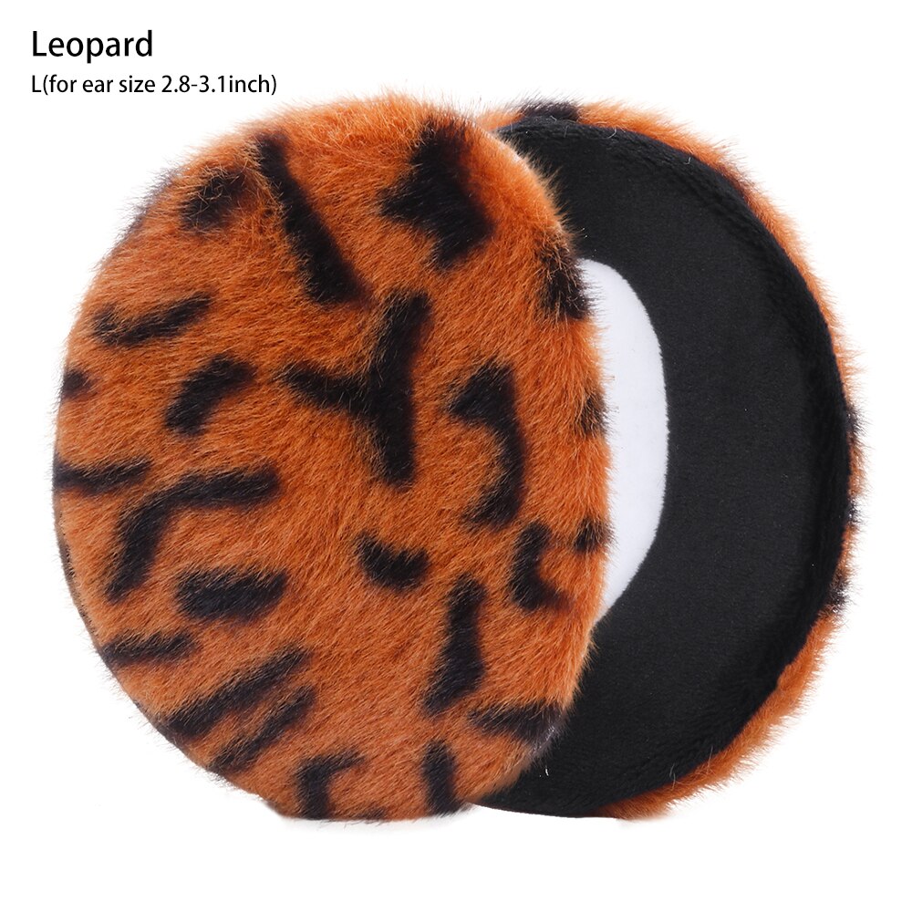 sans bande cache-oreilles froid temps polaire cache-oreilles épais hiver oreille couvre oreille plus coupe-vent accessoires: Leopard L