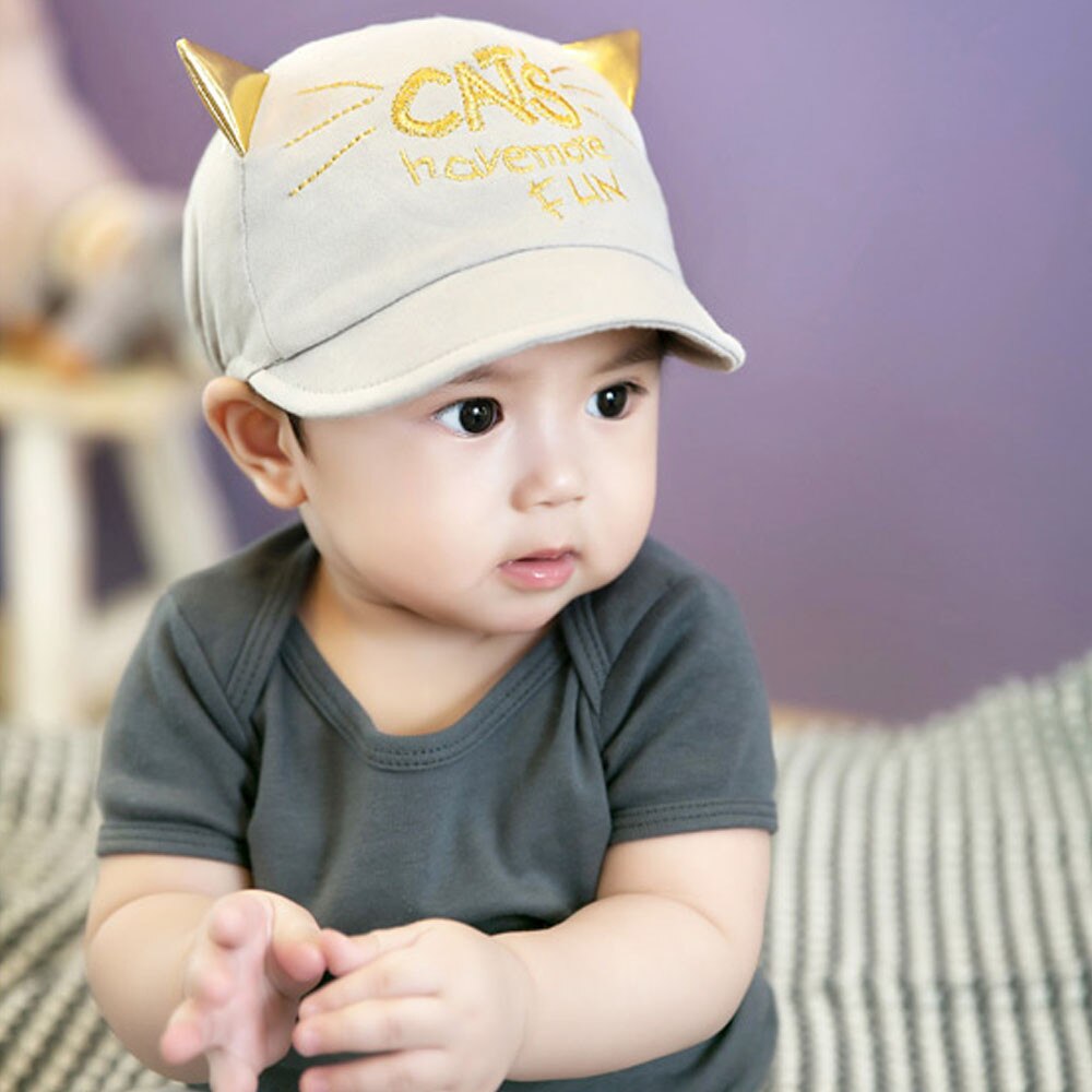 Baby Jongen Meisje Caps Leuke Peuter Baby Zon Cap Zomer Outdoor Baby Meisjes Jongens Zon Baseball Hoed Mode Toevallige hoeden: GY