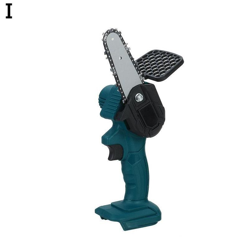 Electric Chainsaw Batter Charging Portable Mini Pruning Logging Tool Chainsaw Woodworking Electric Garden Lithium Battery S A2X7: NO Battery
