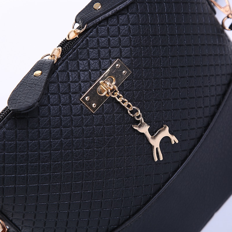 Vogue Star offre spéciale! Sacoches en forme de coquille pour femmes, sacoches tendance, Mini sac à épaule avec jouets en cerf,