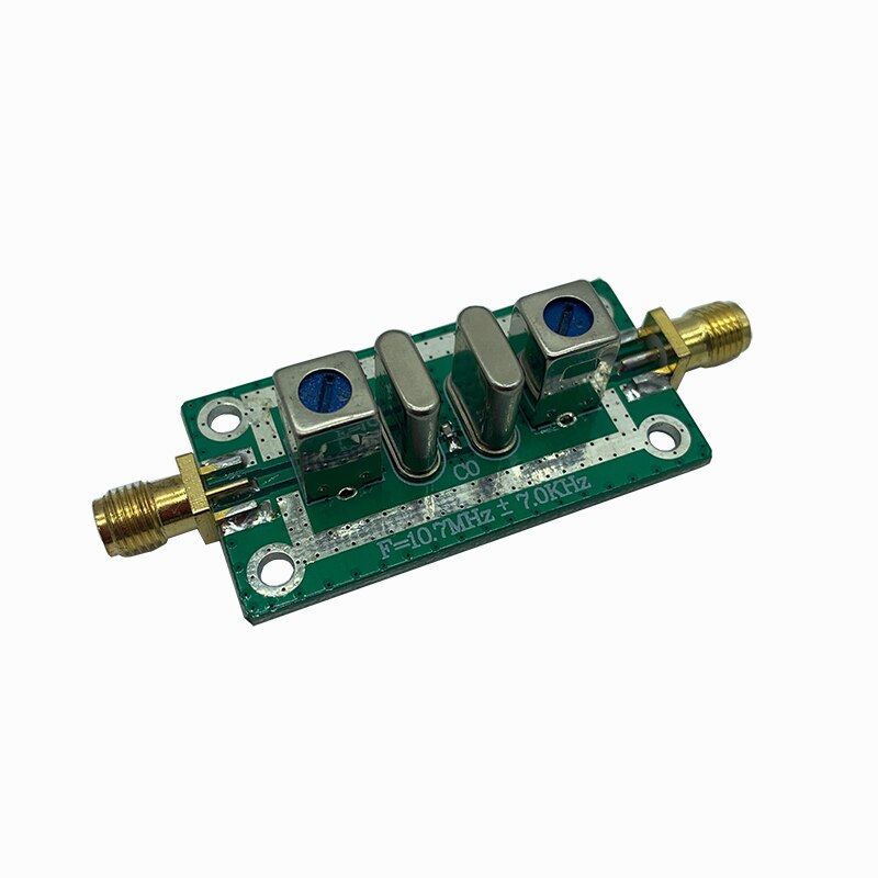 Am filter 10.7 mhz ± 7 khz 10.7m bandpassfilter smalbandig sma-ke för oscilloskop ham radioförstärkare