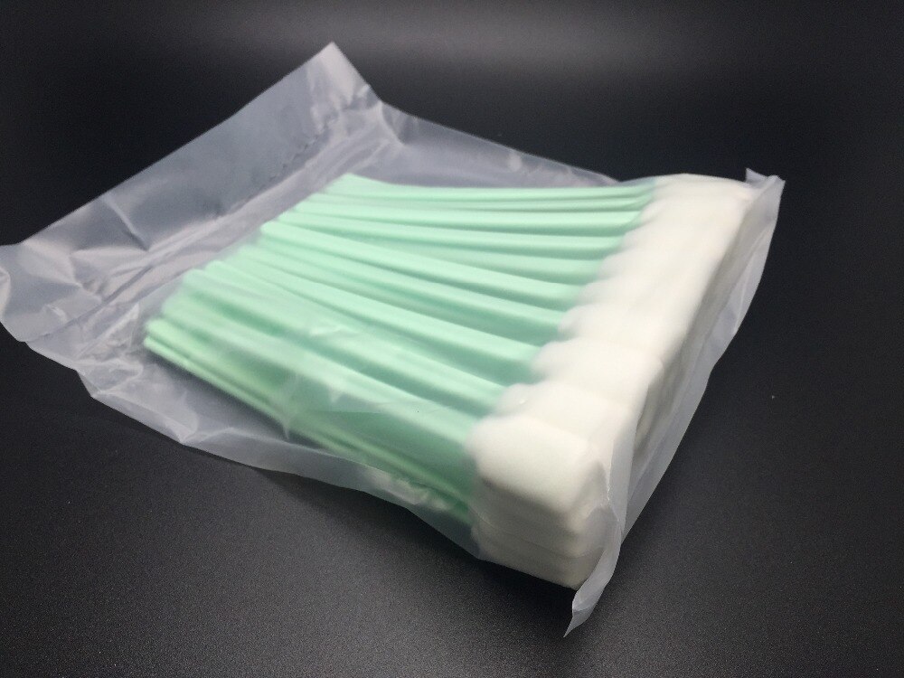 Good chemical resistance of big ink brush Inkjet printer cleaning swab cleaning brush