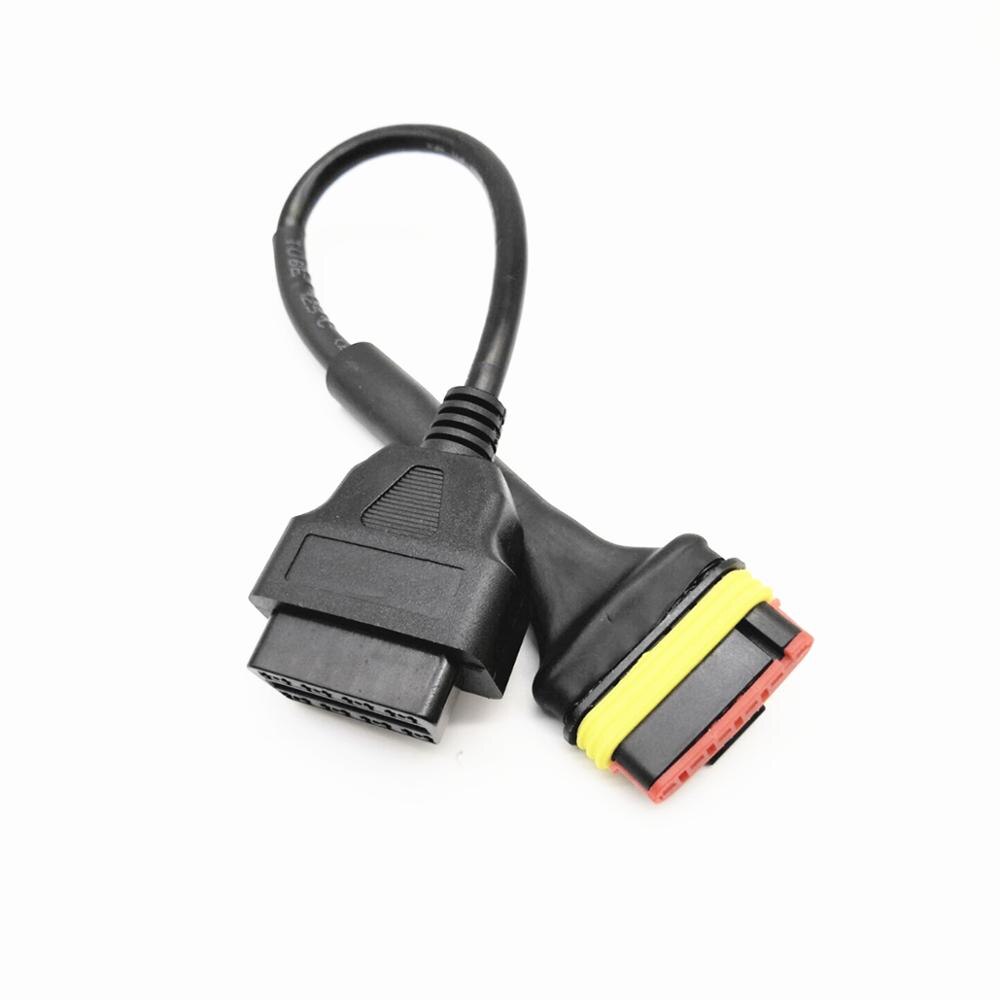 Bnl-Benelli 6 Pin Connector Obd Ii K-Line/L-Lijn Diagnostische Harnas Elektronische Kabel Van bnl Motorfiets