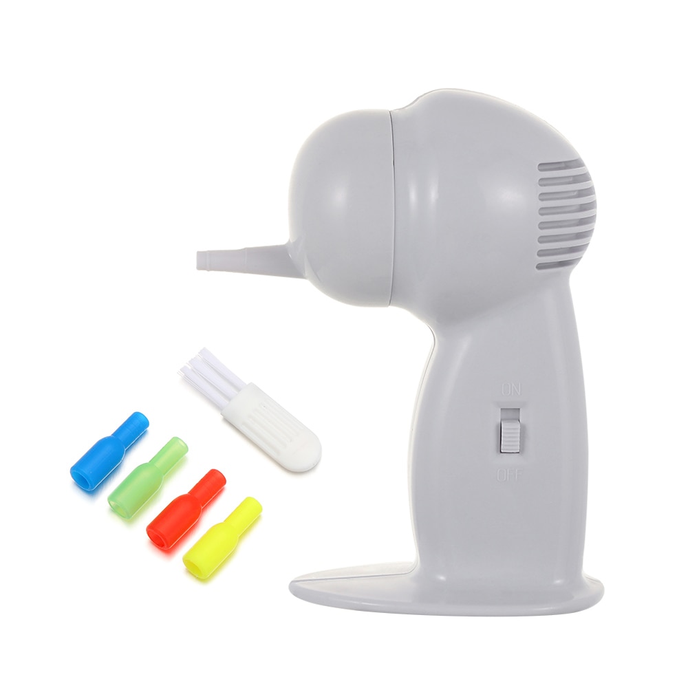 1set Ear Wax Cleaner Remover Kit Safe Removal Vacuum Cleaner Health & Mobility Electric Ear Pick Removal Cordless