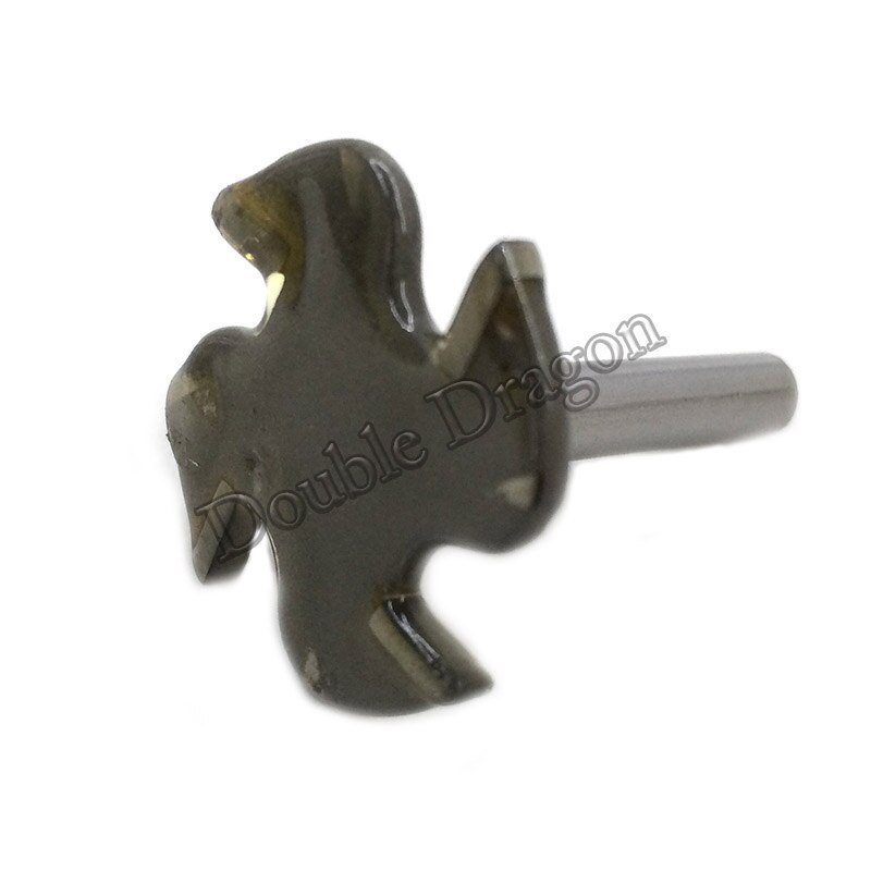 T-Slot Frezen T Type Cutter Slot Steken Snijden Router Bit T-Molding T Moulding 1/4 "x2.5mm 1/2 "x2.5mm Wervelkolom 4 Vleugels