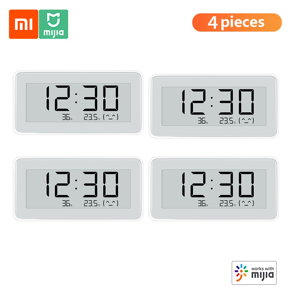 Xiaomi Mijia Bluetooth Thermometer 2 Wireless Smart Electric Digital Hygrometer Thermometer Humidity Sensor Work with Mijia APP