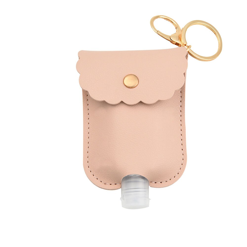 1PC Travel Bottle And Keychain Bag Holder 30ml Refillable Empty Bottles For Hand Sanitizer Bag Bottle With Key Ring: 6