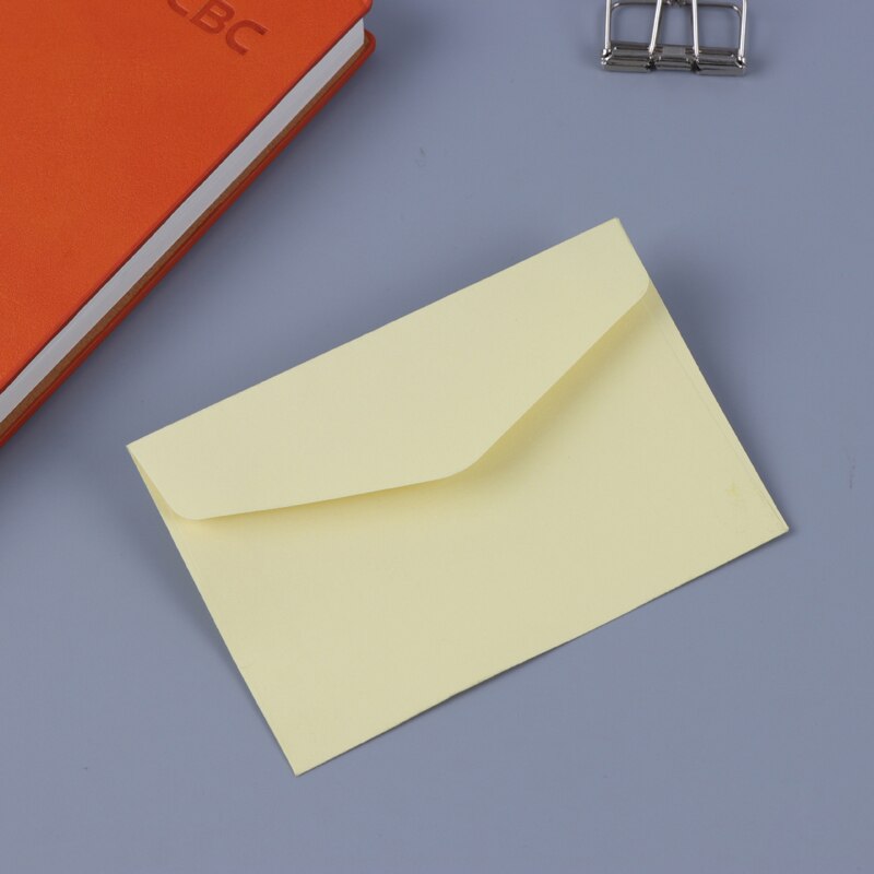 10 stuks/partij snoepkleurige mini-enveloppen, doe-het-zelf multifunctionele envelop van knutselpapier voor briefpapier, ansichtkaarten, schoolmateriaal: 13