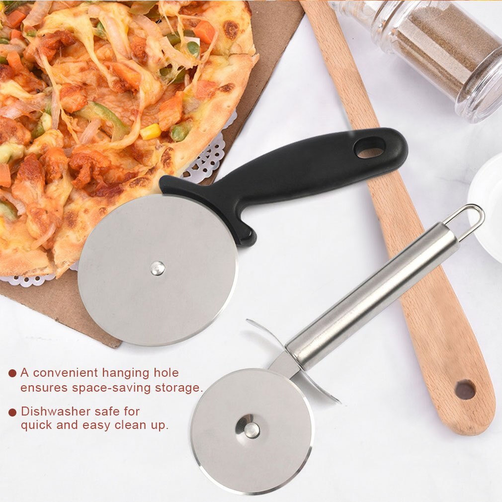Pizzasnijder Met Anti-Slip Handvat Pizza Wiel Slicer Keuken Pizza Tool Vaatwasmachinebestendig