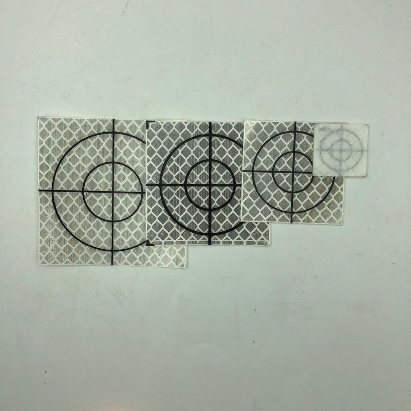 Papier réfléchissant de Film réfléchissant auto-adhésif de prisme de Station totale de de diamant pour Leica Sokkia