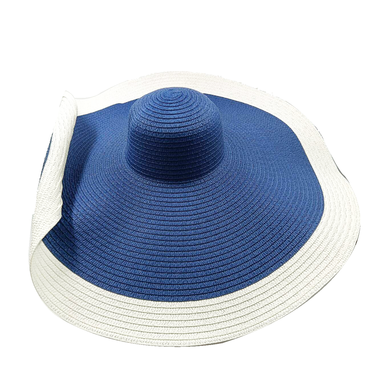 Chapéu de Palha Brim, Ultrafino, Respirável, Elegante, Sol, Praia, Viagem, Gorras, Verão, 25cm: Lavanda