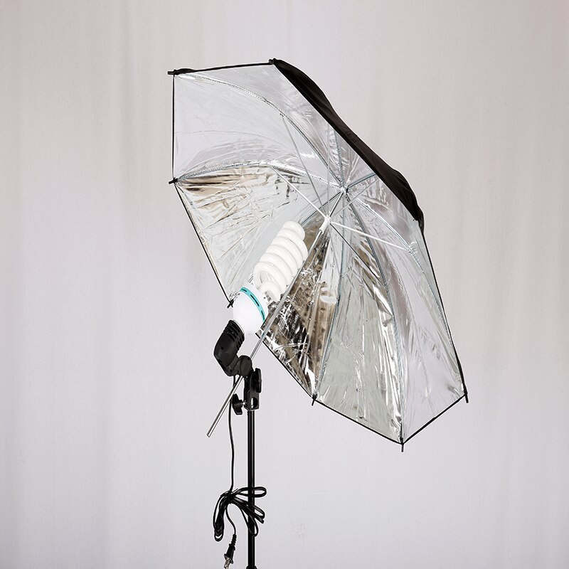 CY 1 sztuk 83 cm 33 "zdjęcie studio wideo lampa błyskowa drobnoziarnisty parasol odblaskowe odblaskowe czarny srebrny fotografia fotografia parasole plażbyć winnym