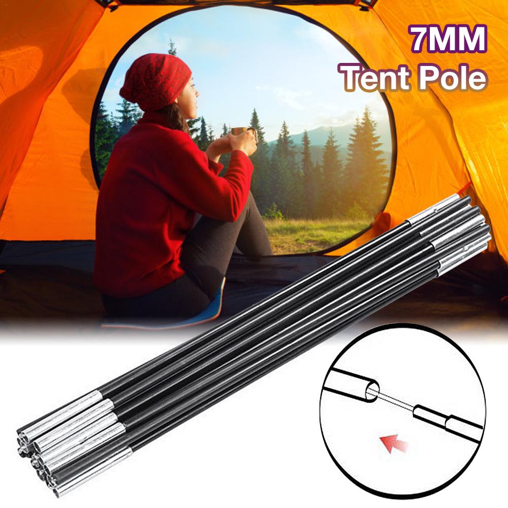 7mm telt stang fiberglas camping telt stang reserveudskiftning telt støtte stænger fortelt rammer tilbehør til udendørs camping