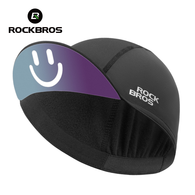 ROCKBROS Winter Radfahren Kappe Wärmer Hütte Winddicht Thermische Kappe Helm Liner Männer Frauen Laufen draussen MTB Rennrad Kopfbedeckung Hütte