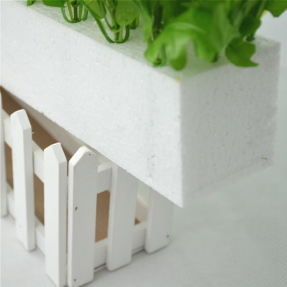 Wooden Fence Flower Pot Hanging Garden Basket Planter Plant fence artificial flowers Boxes For Wedding Home Decor